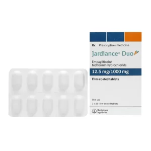 Thuốc trị bệnh đái tháo đường Jardiance Duo 12.5/1000 (3 vỉ x 10 viên/hộp)